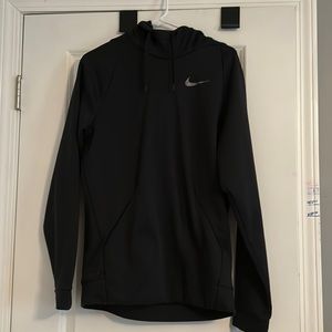black nike fleece hooide in men’s